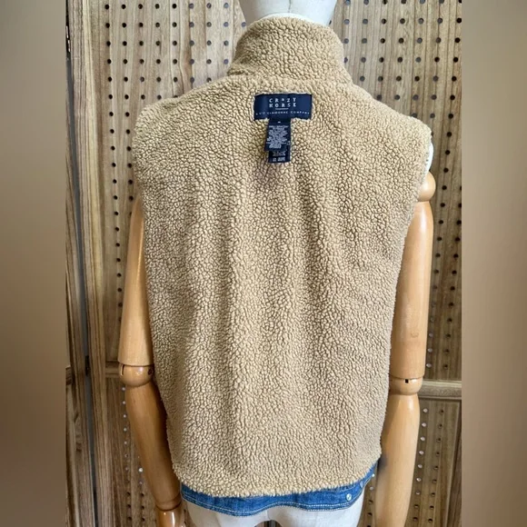 GUC Denim Sherpa Vest - Picture 5 of 7